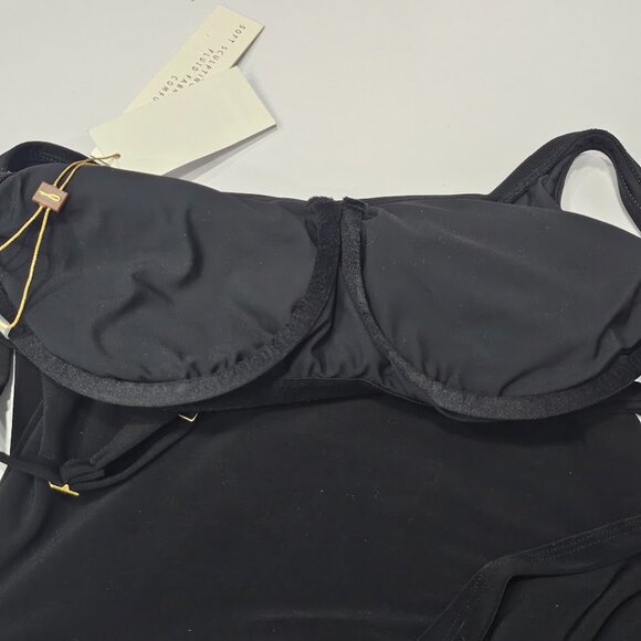 Beyond Control Grommet-Detail Square-Neck Swim Dress - Picture 13 of 16